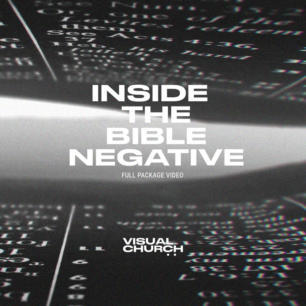 INSIDE THE BIBLE NEGATIVE – Visualchurch